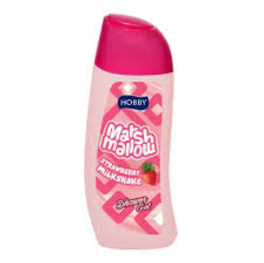 HOBBY B/WASH MARSHMALLOW STRAWBERRY 500ML